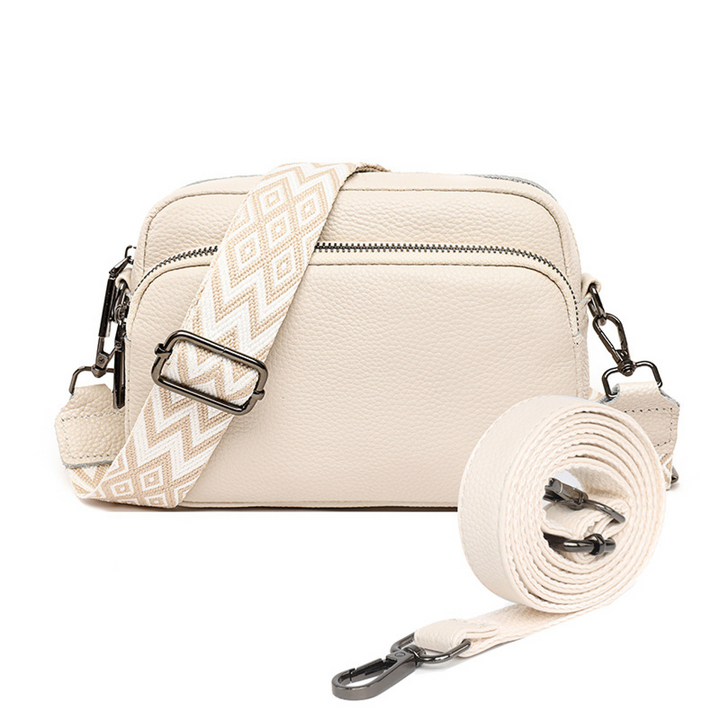 Solenne | Luxe Leather Crossbody Bag