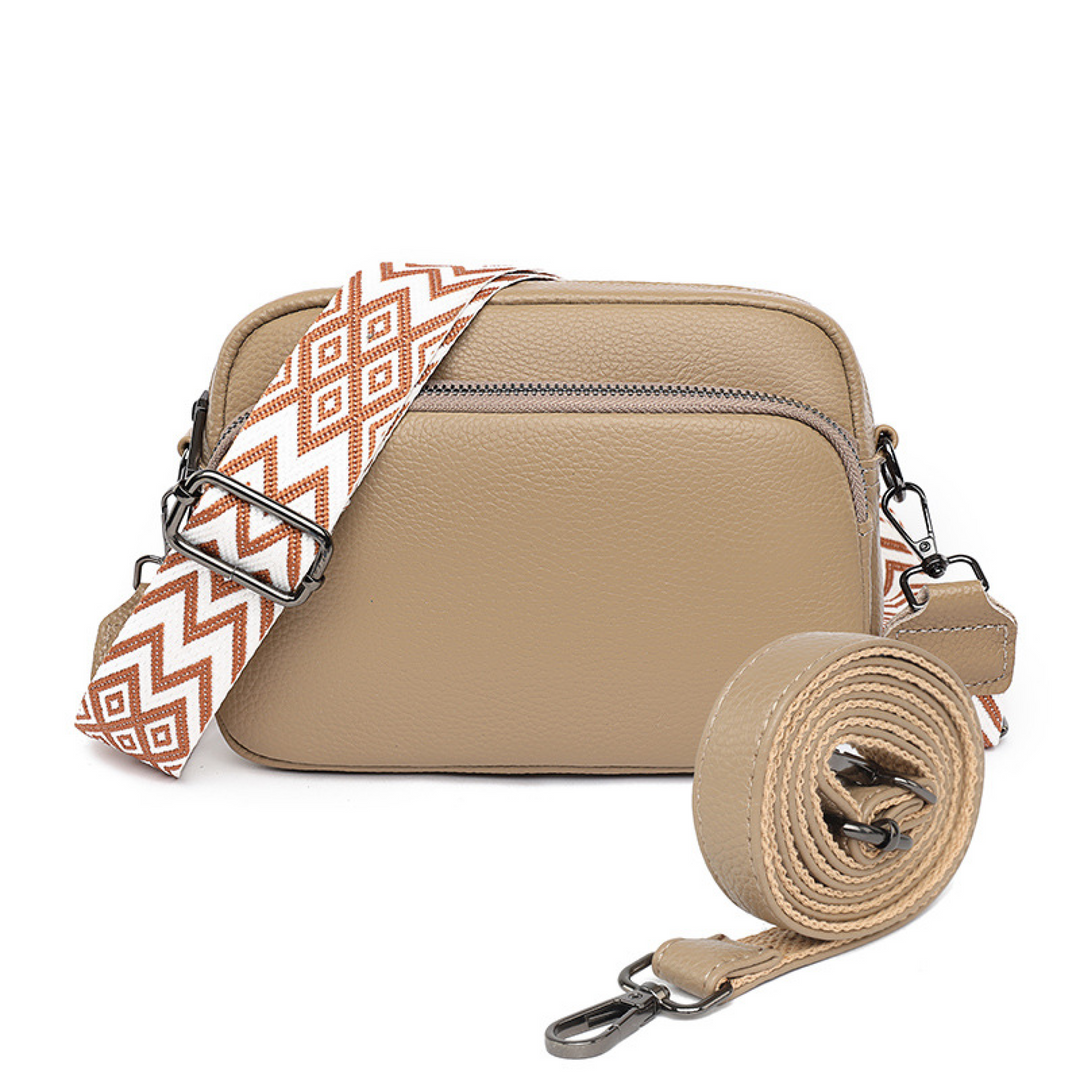 Solenne | Luxe Leather Crossbody Bag
