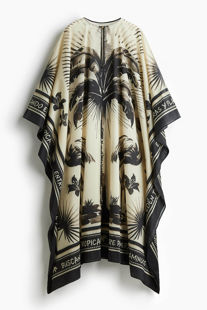 Sola | Flamingo Breeze Kaftan Dress