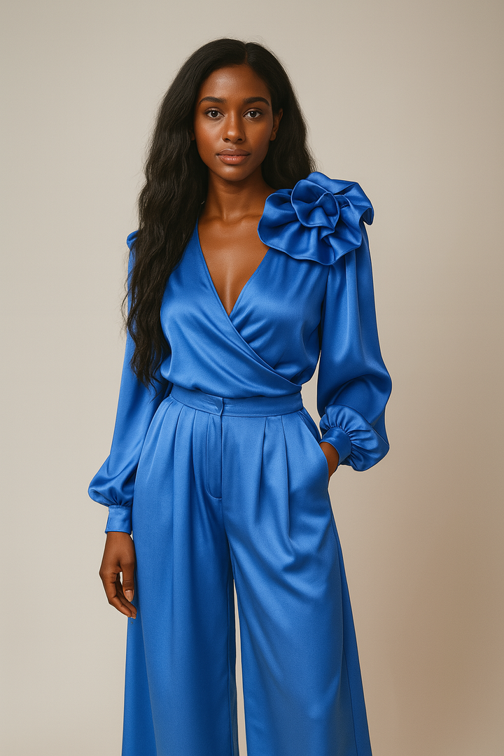 Celina | Silky Two-Piece Set