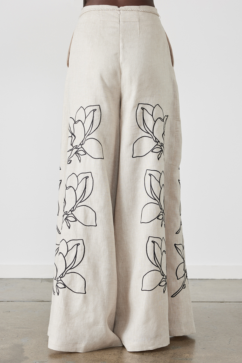 Zayana | Balloon Sleeve Floral Pants Set