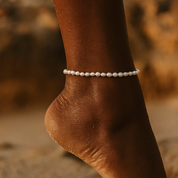 Luma | Freshwater Pearl Anklet