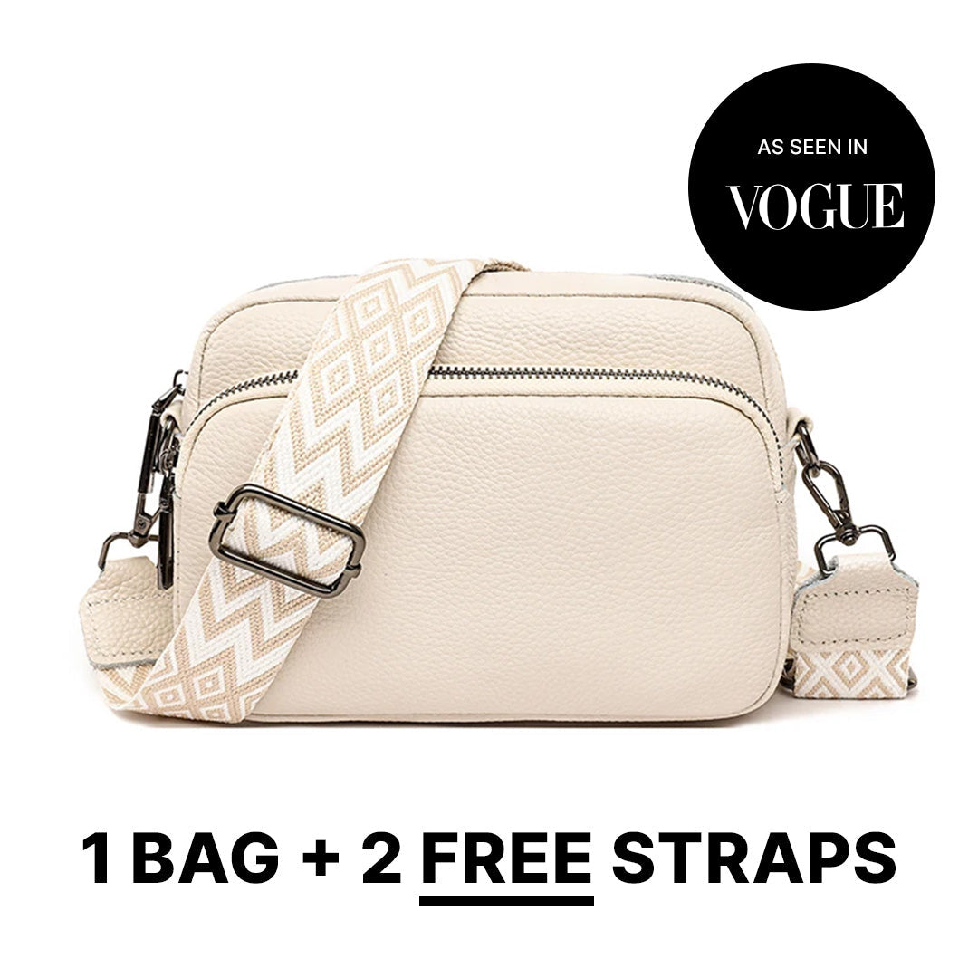 Solenne | Luxe Leather Crossbody Bag