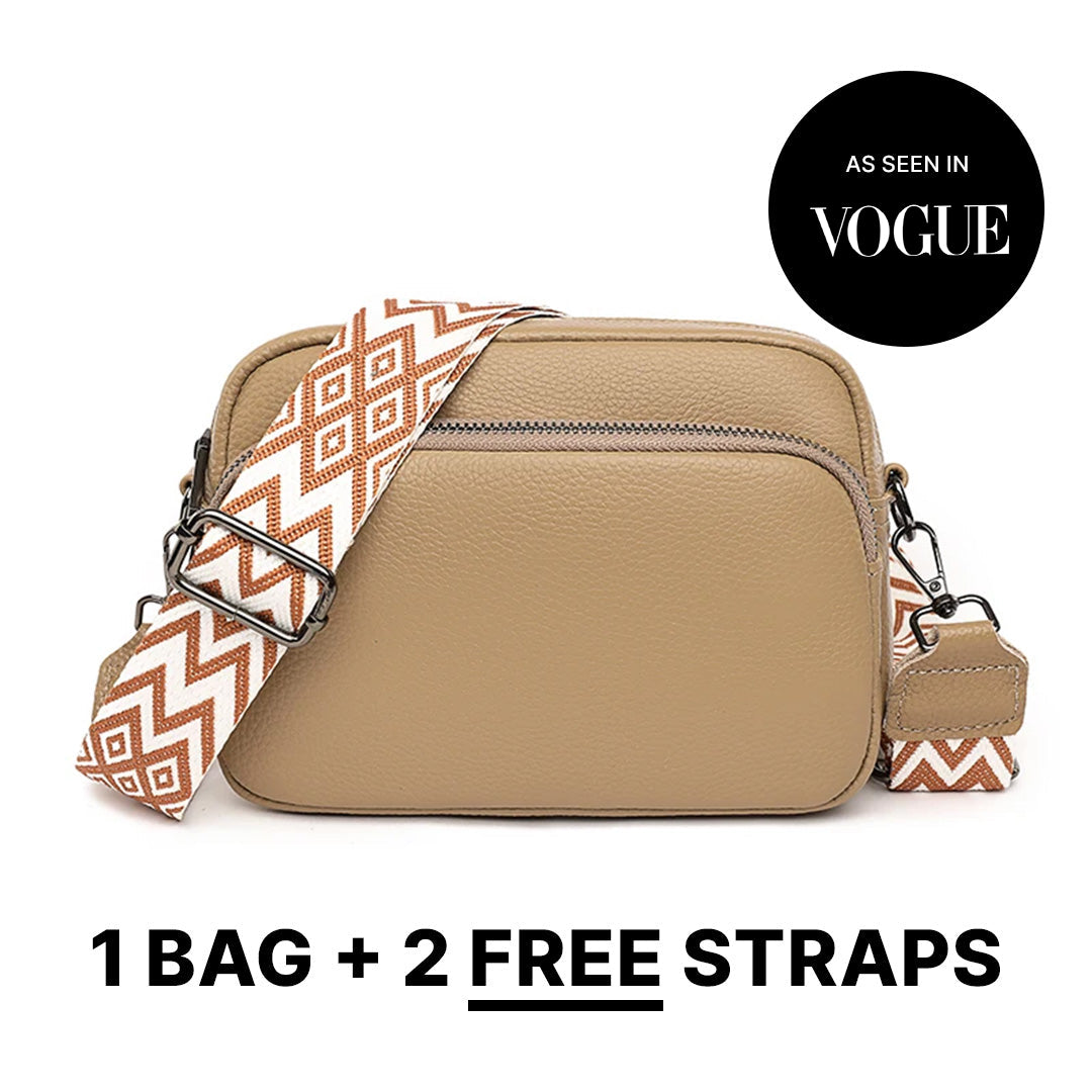 Solenne | Luxe Leather Crossbody Bag