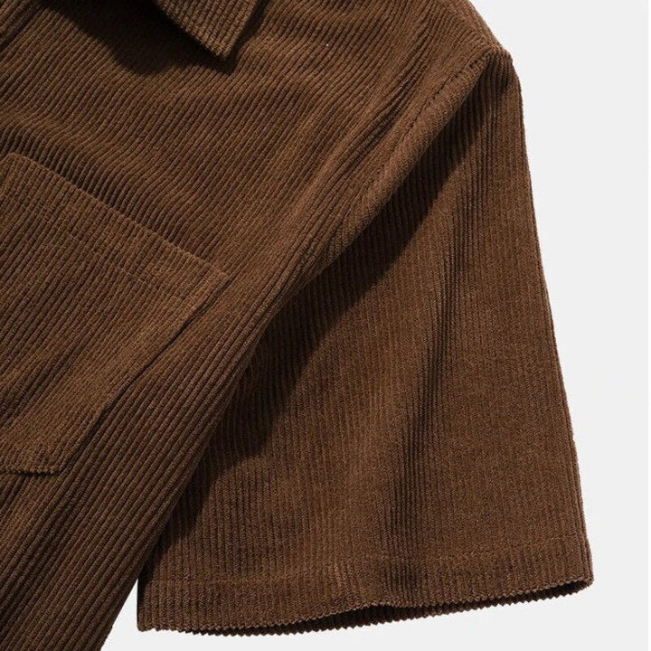 Amari | Men's Corduroy Polo Shirt