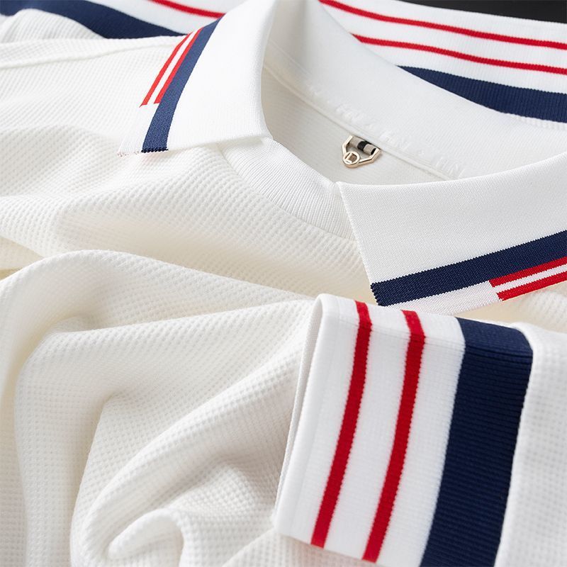 Luan | Premium Long Sleeve Waffle Polo
