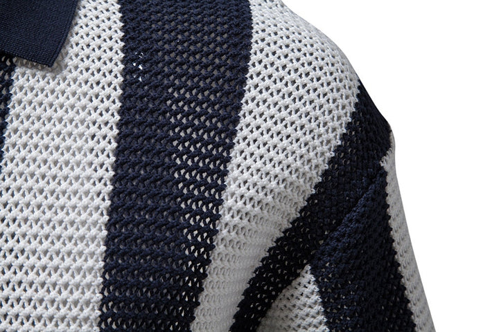 Zian | Men's Striped Polo Shirt