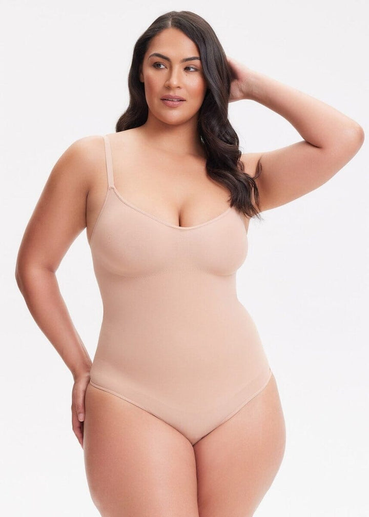 Aura | Seamless Sculpt Thong Bodysuit