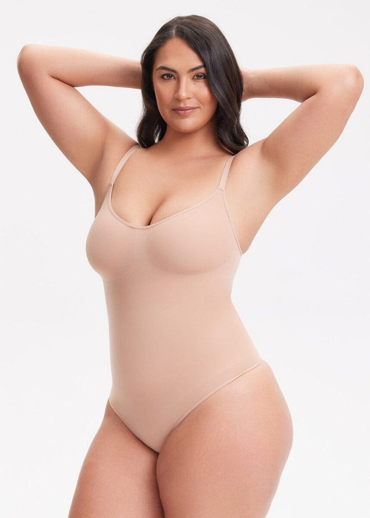 Aura | Seamless Sculpt Thong Bodysuit