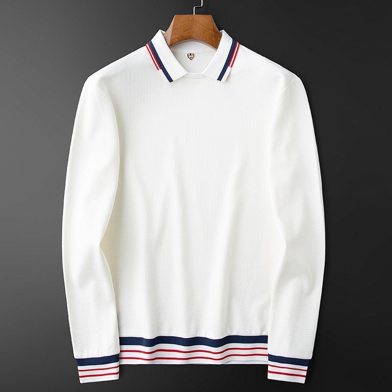 Luan | Premium Long Sleeve Waffle Polo