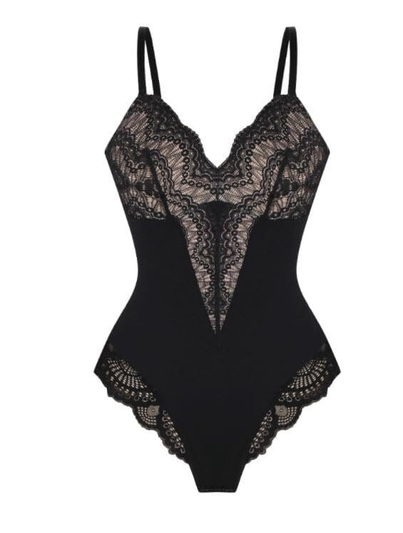 Amira | Sculpting Lace Bodysuit Brief