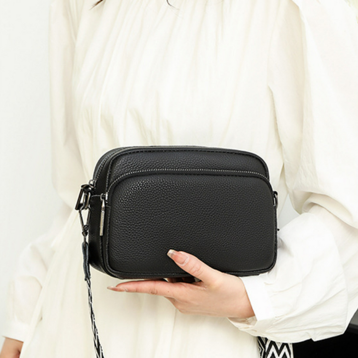 Solenne | Luxe Leather Crossbody Bag