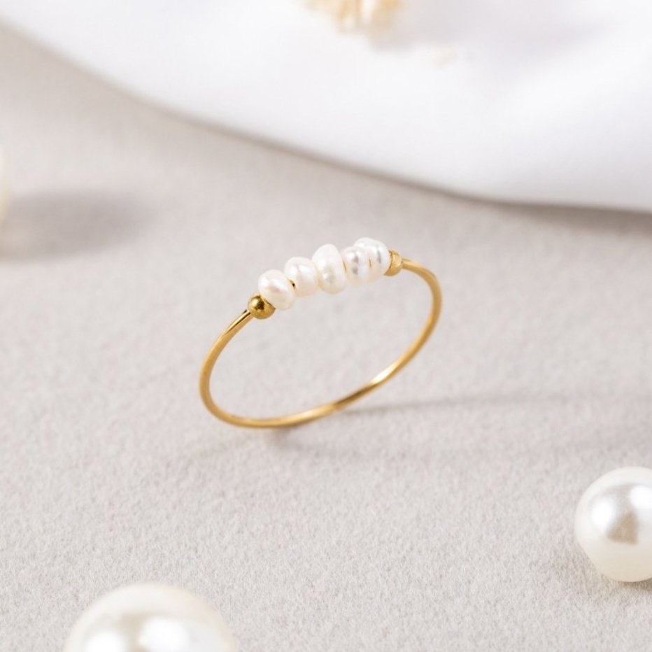 Serina | Classic Freshwater Pearl Ring