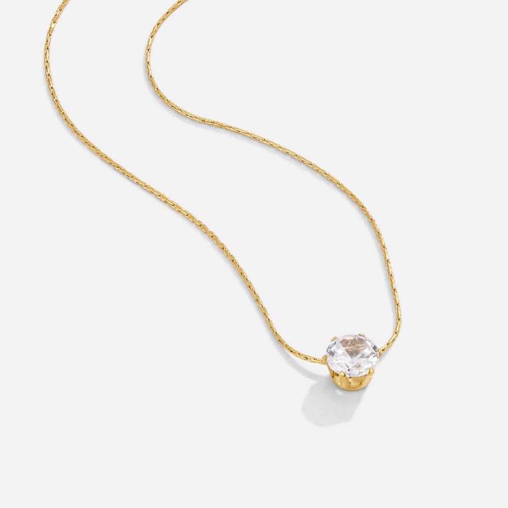 Mila | Round Crystal Necklace
