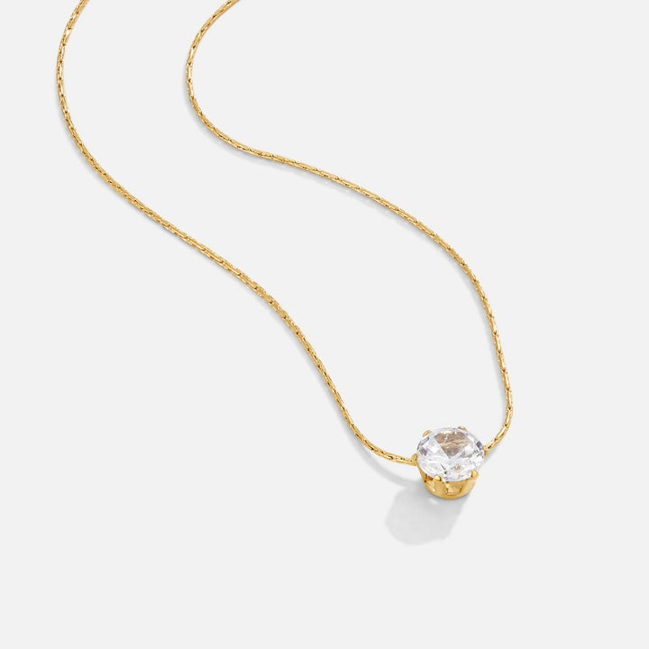 Mila | Round Crystal Necklace