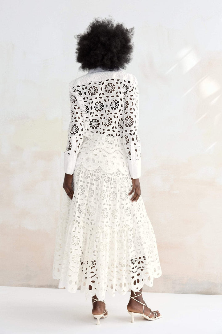 Tahlia | Embroidered Lace Set