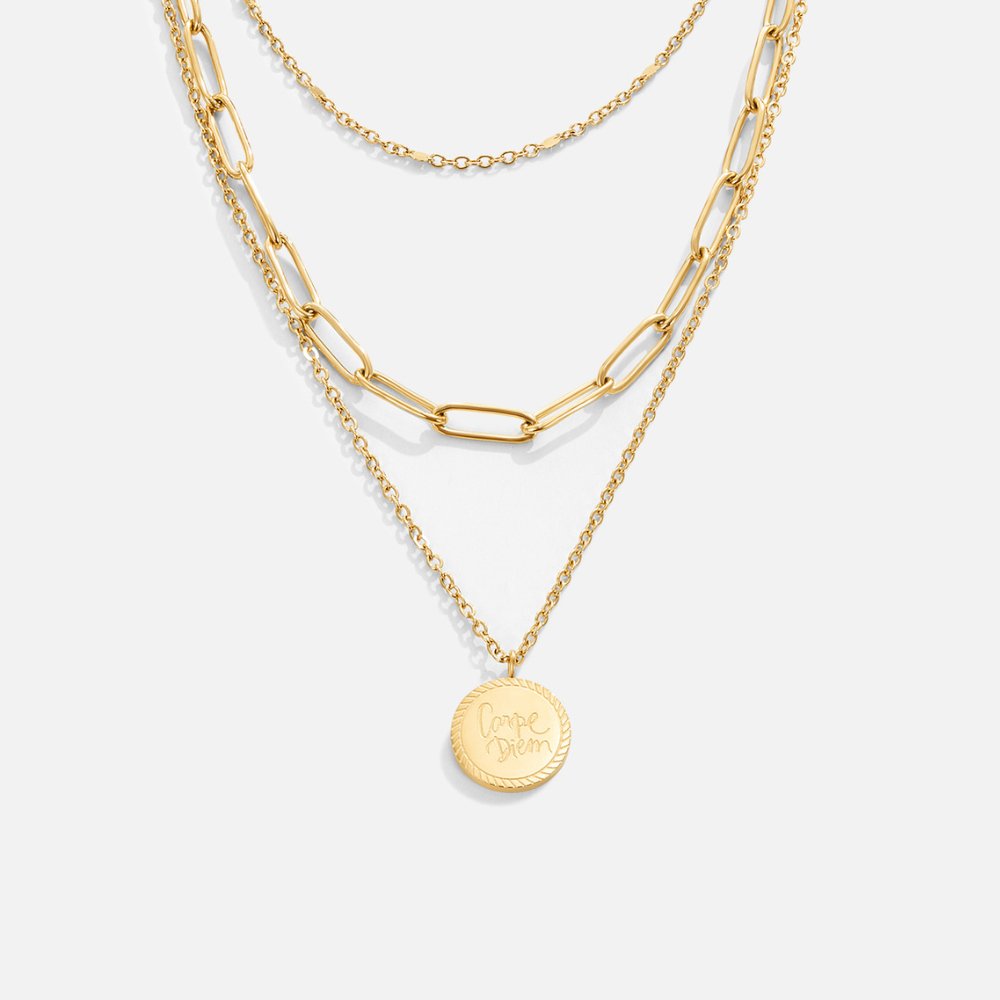 Sofia | Coin Layered Necklace