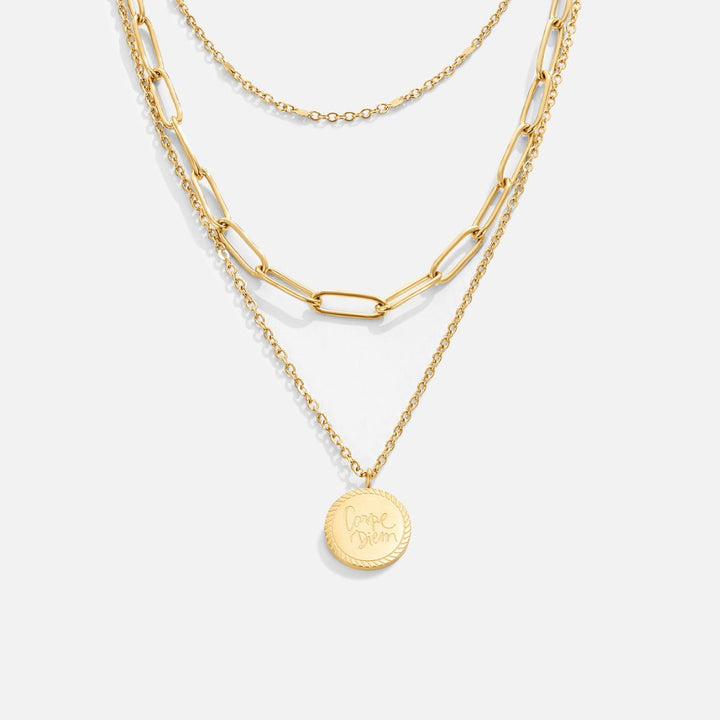 Sofia | Coin Layered Necklace
