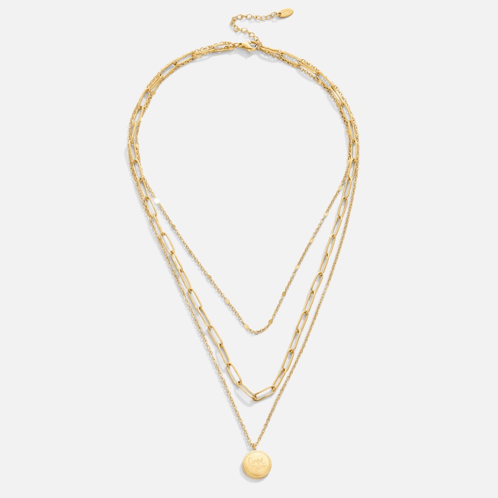 Sofia | Coin Layered Necklace