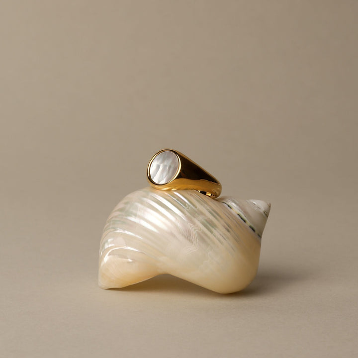 Nayara | Mother Of Pearl Ring