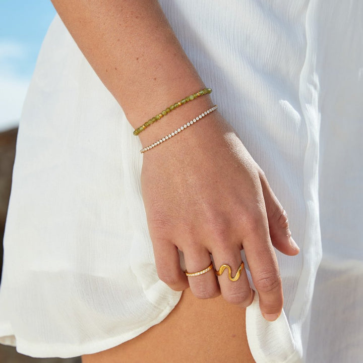 Zahara | Gold Wave Ring