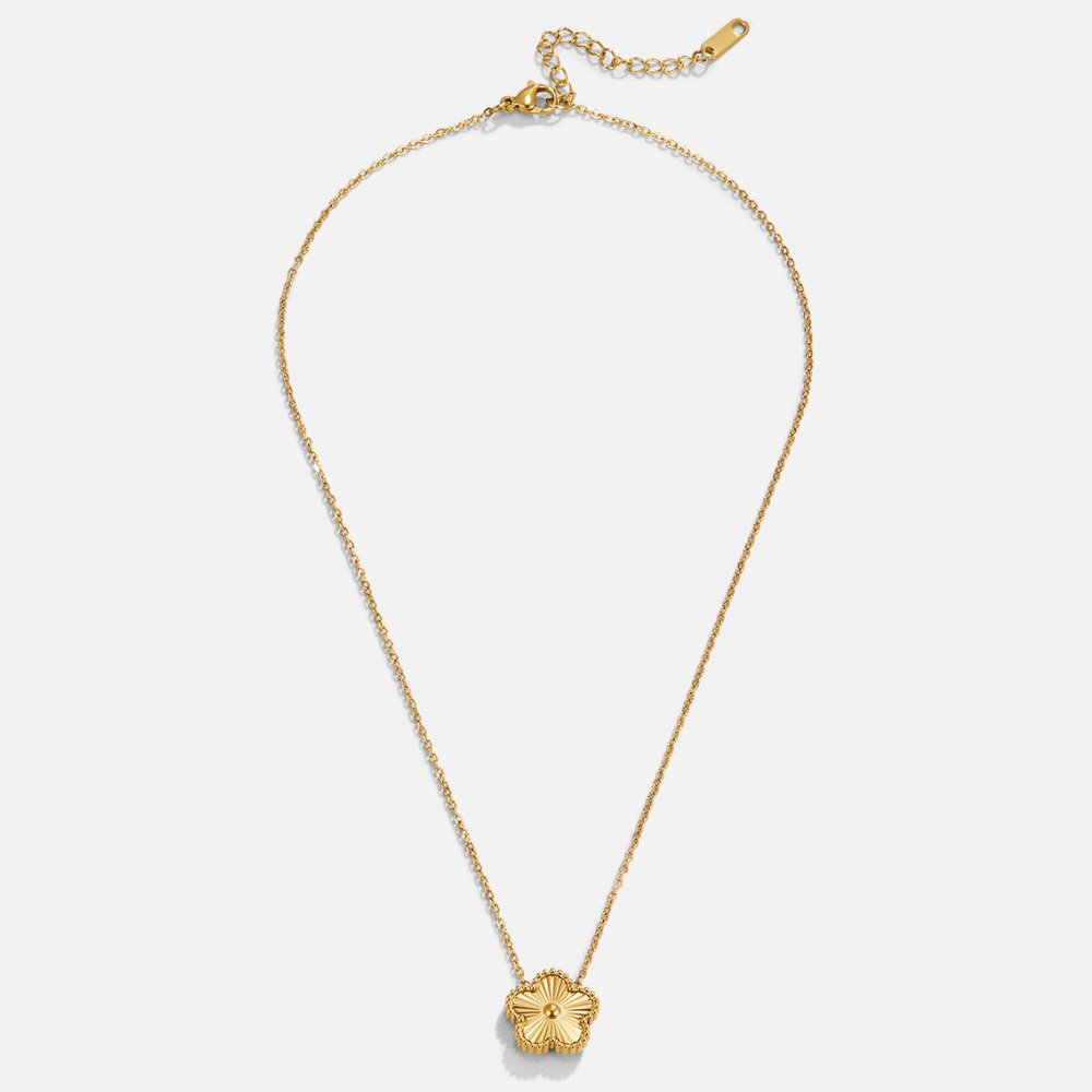 Nerissa | Golden Clover Necklace