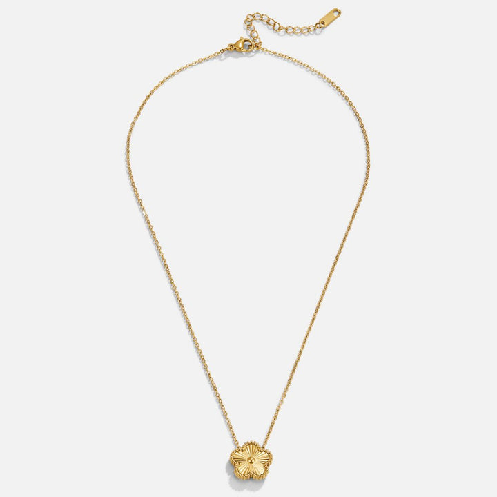 Nerissa | Golden Clover Necklace
