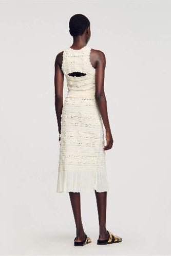Lunara | Embellished Hollow Out Knit Set