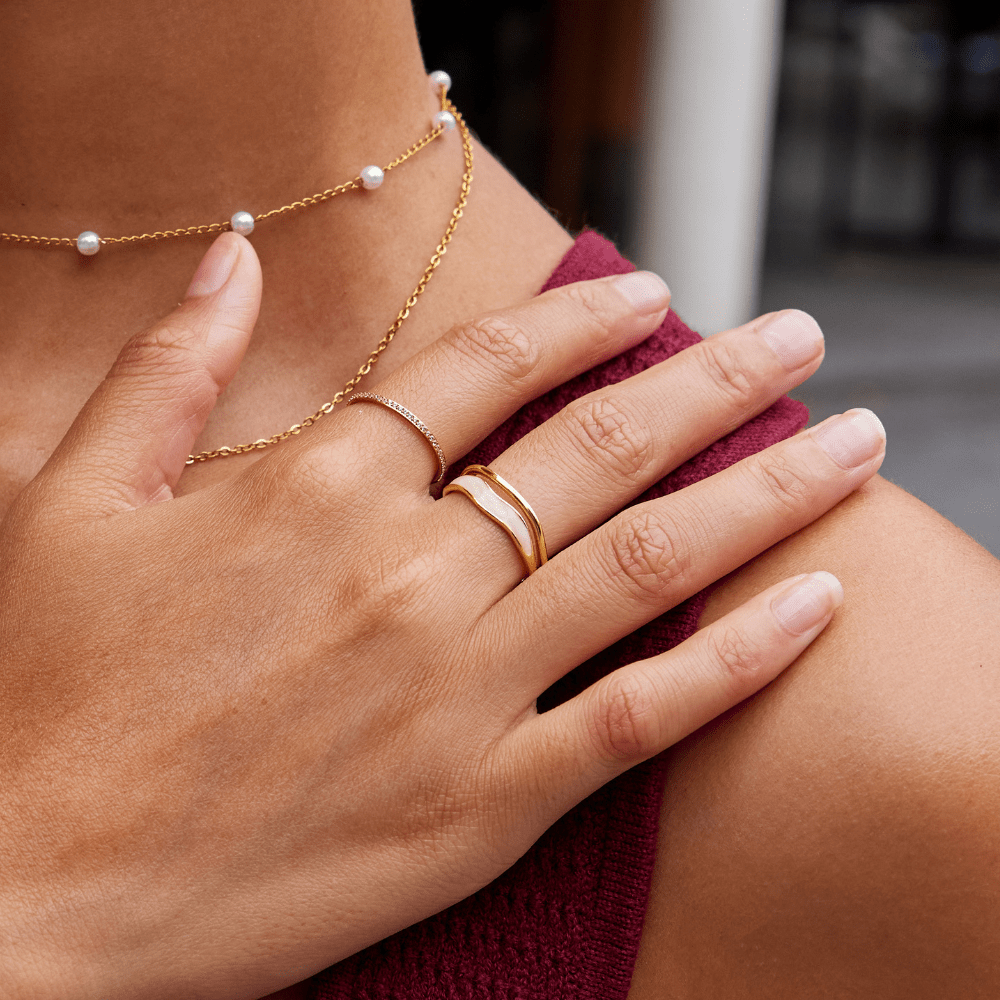 Diora | Layered Gold Ring