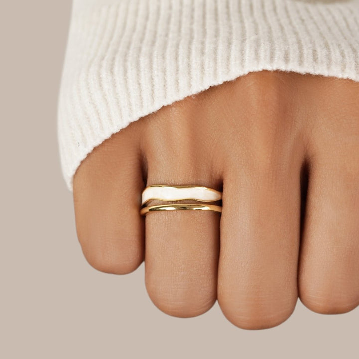 Diora | Layered Gold Ring