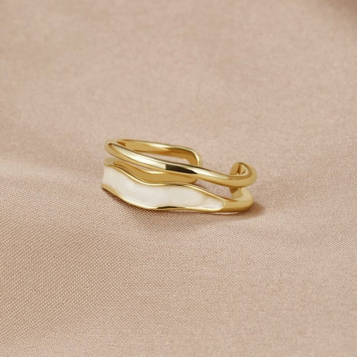 Diora | Layered Gold Ring