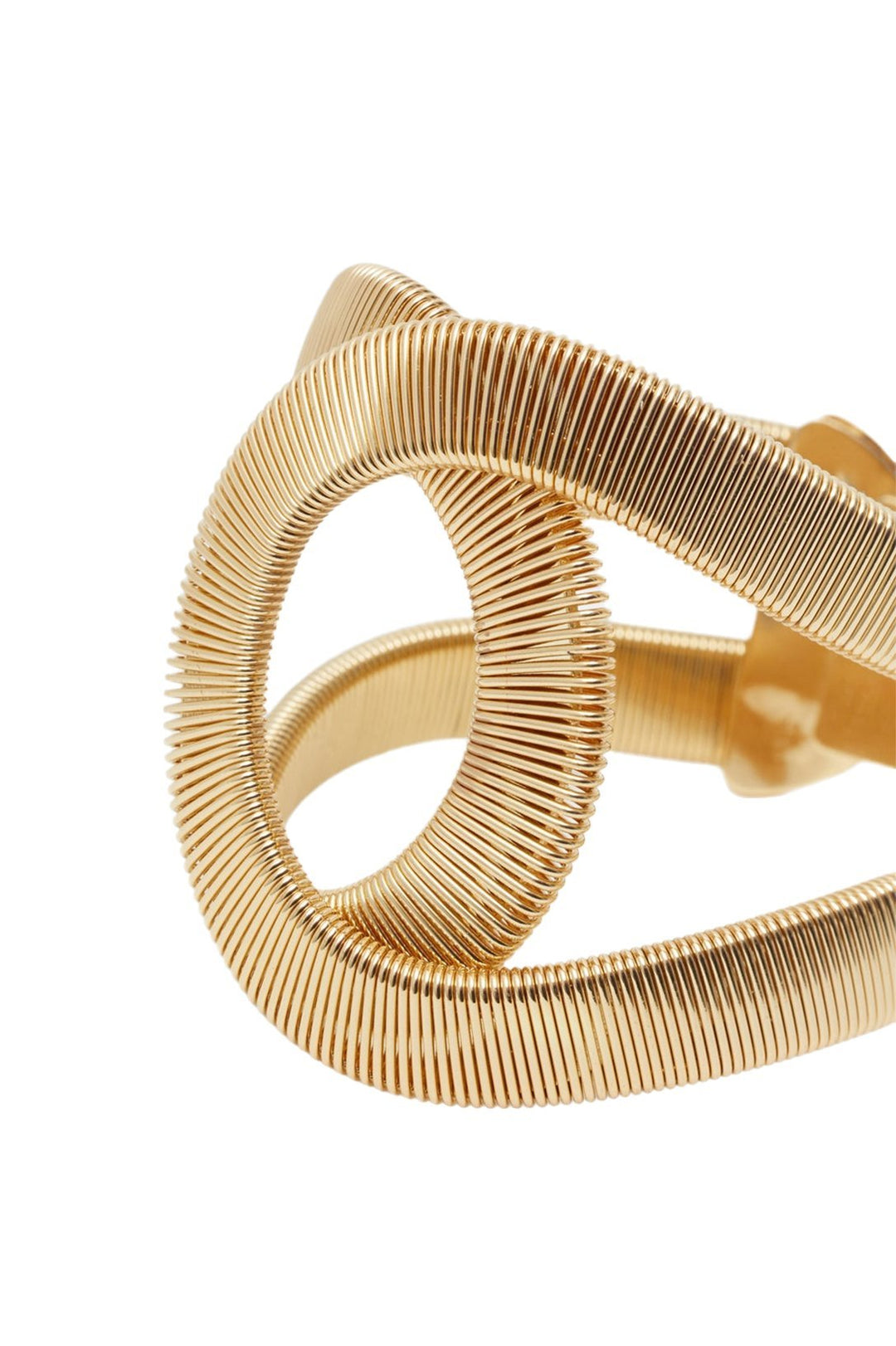 Meira | Metallic Textured Geometric Bracelet