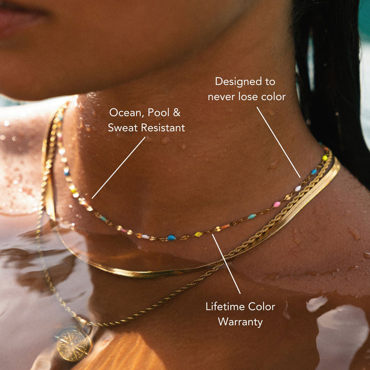 Nalani | Rainbow Dainty Choker