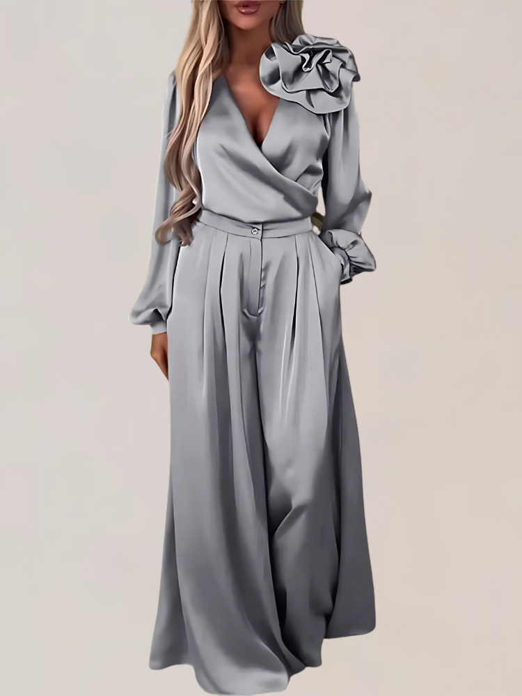 Celina | Silky Two-Piece Set