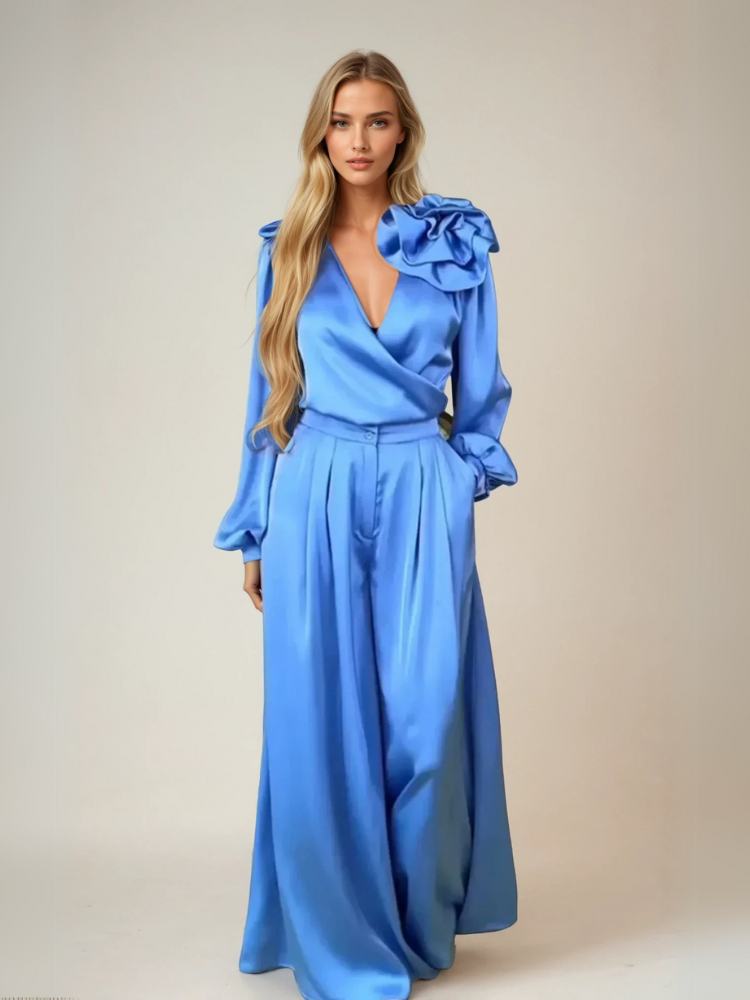 Celina | Silky Two-Piece Set