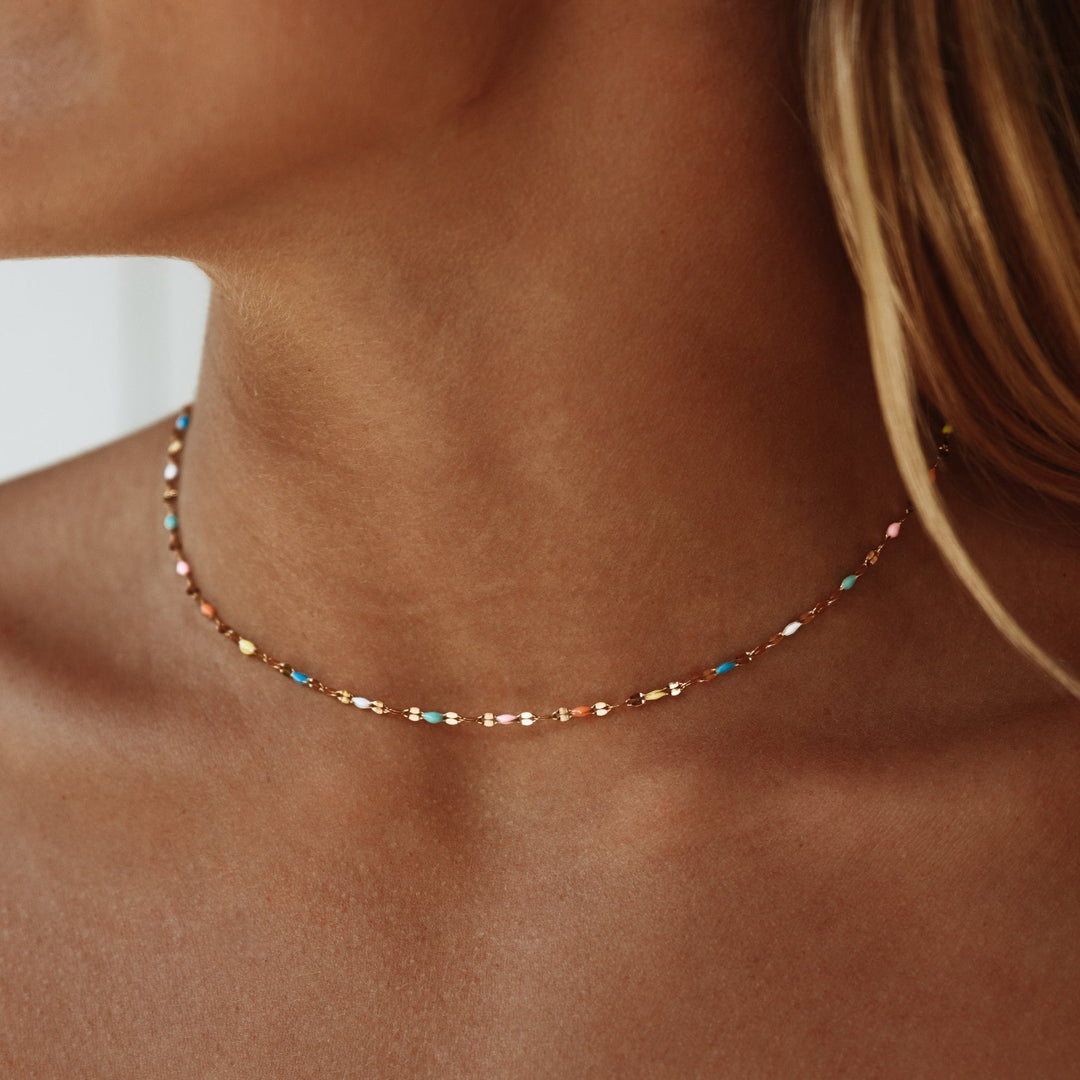 Nalani | Rainbow Dainty Choker