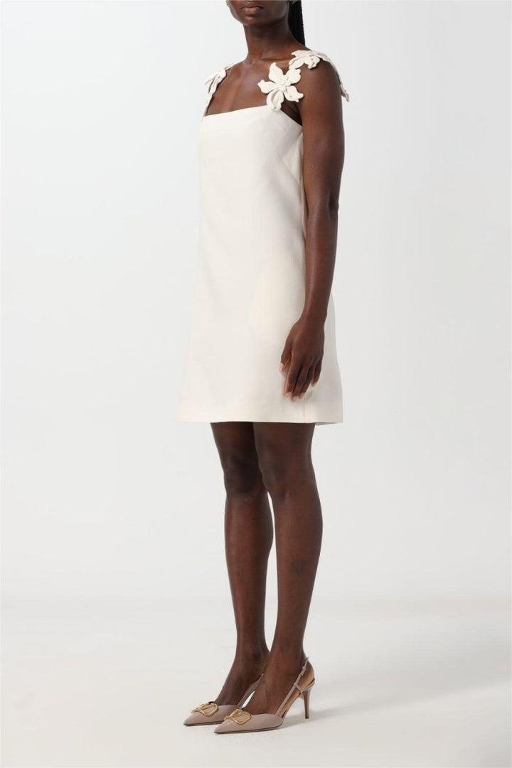 Yara | Flower Strap Mini Dress
