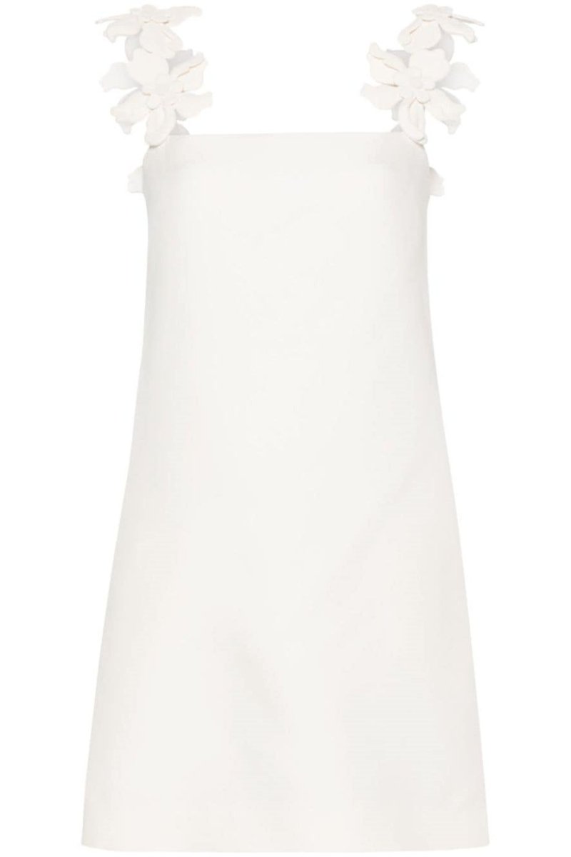 Yara | Flower Strap Mini Dress