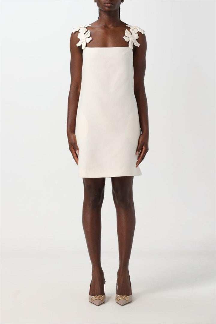 Yara | Flower Strap Mini Dress