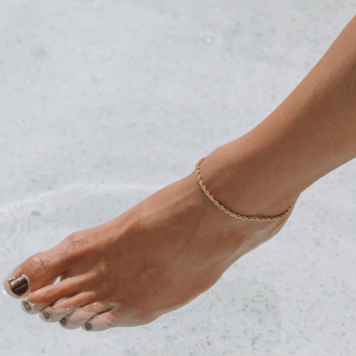Solara | Rope Chain Anklet