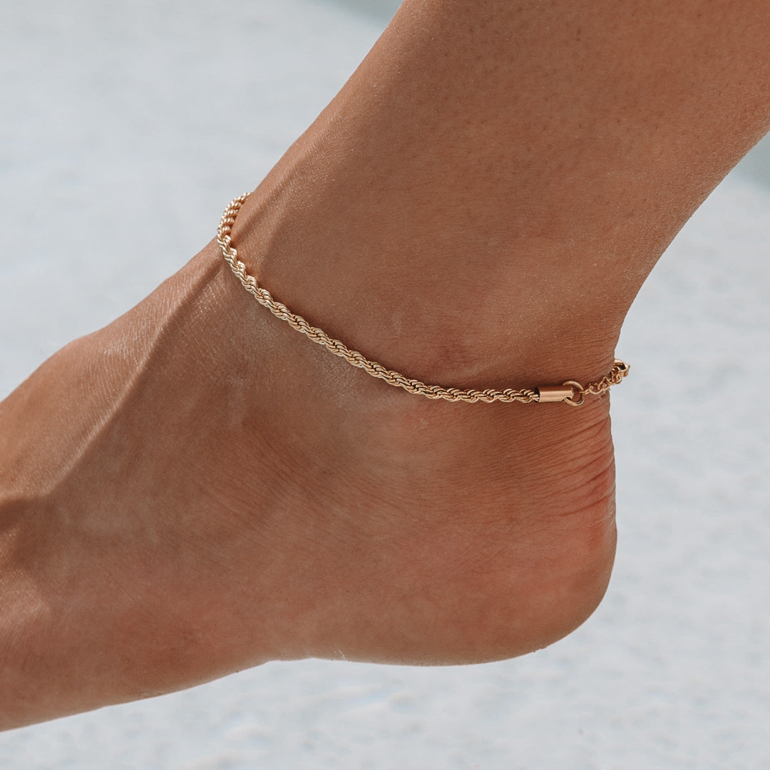 Solara | Rope Chain Anklet