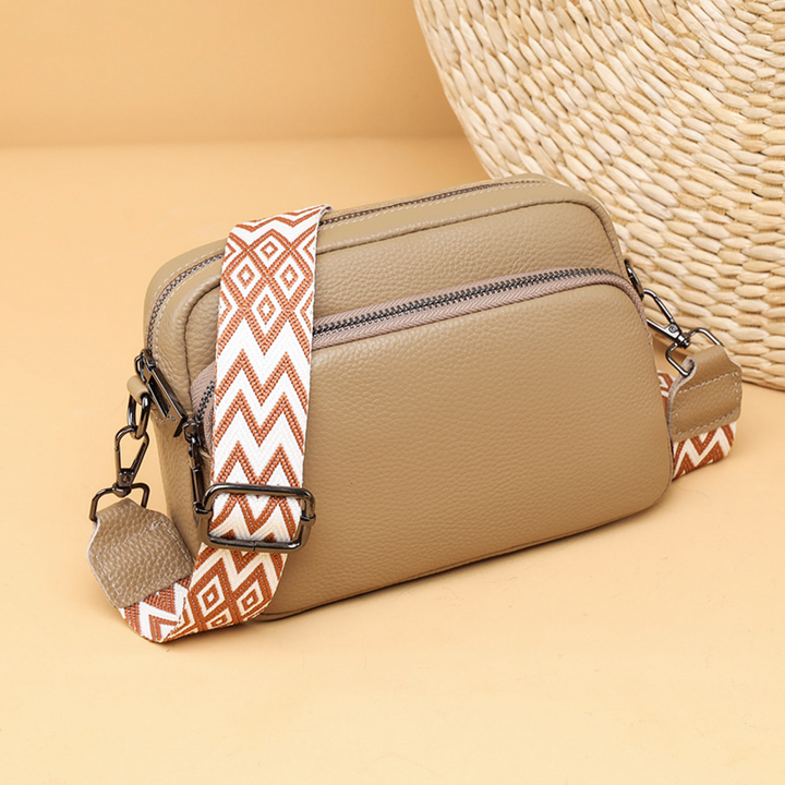 Solenne | Luxe Leather Crossbody Bag