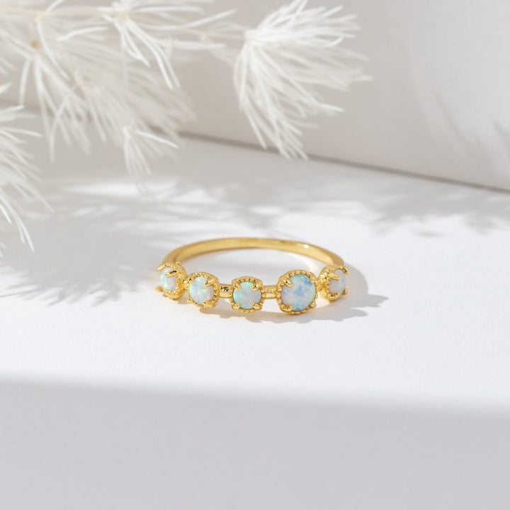 Elina | Tiffany Opal Stone Ring