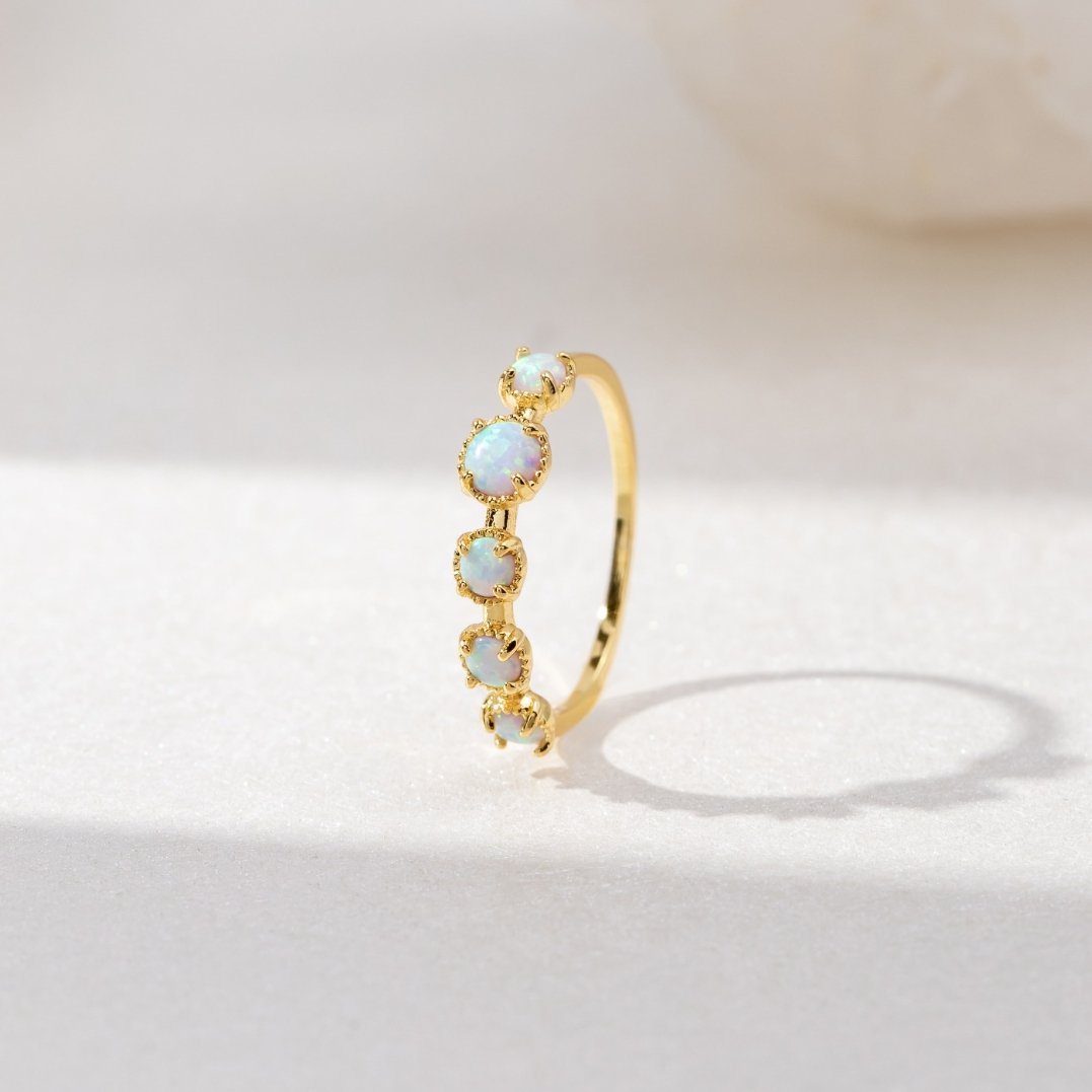 Elina | Tiffany Opal Stone Ring