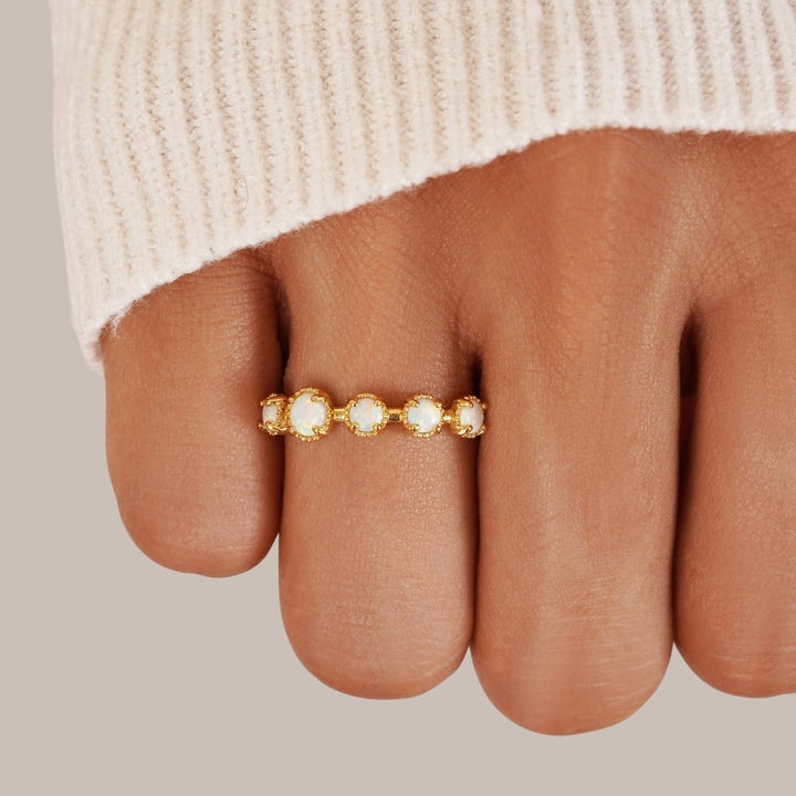 Elina | Tiffany Opal Stone Ring