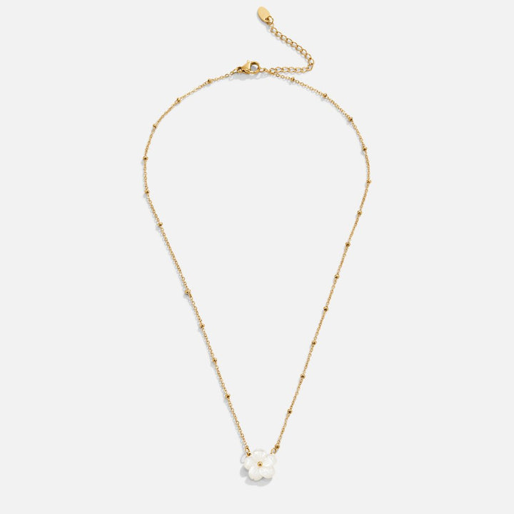 Aria | White Blossom Flower Necklace